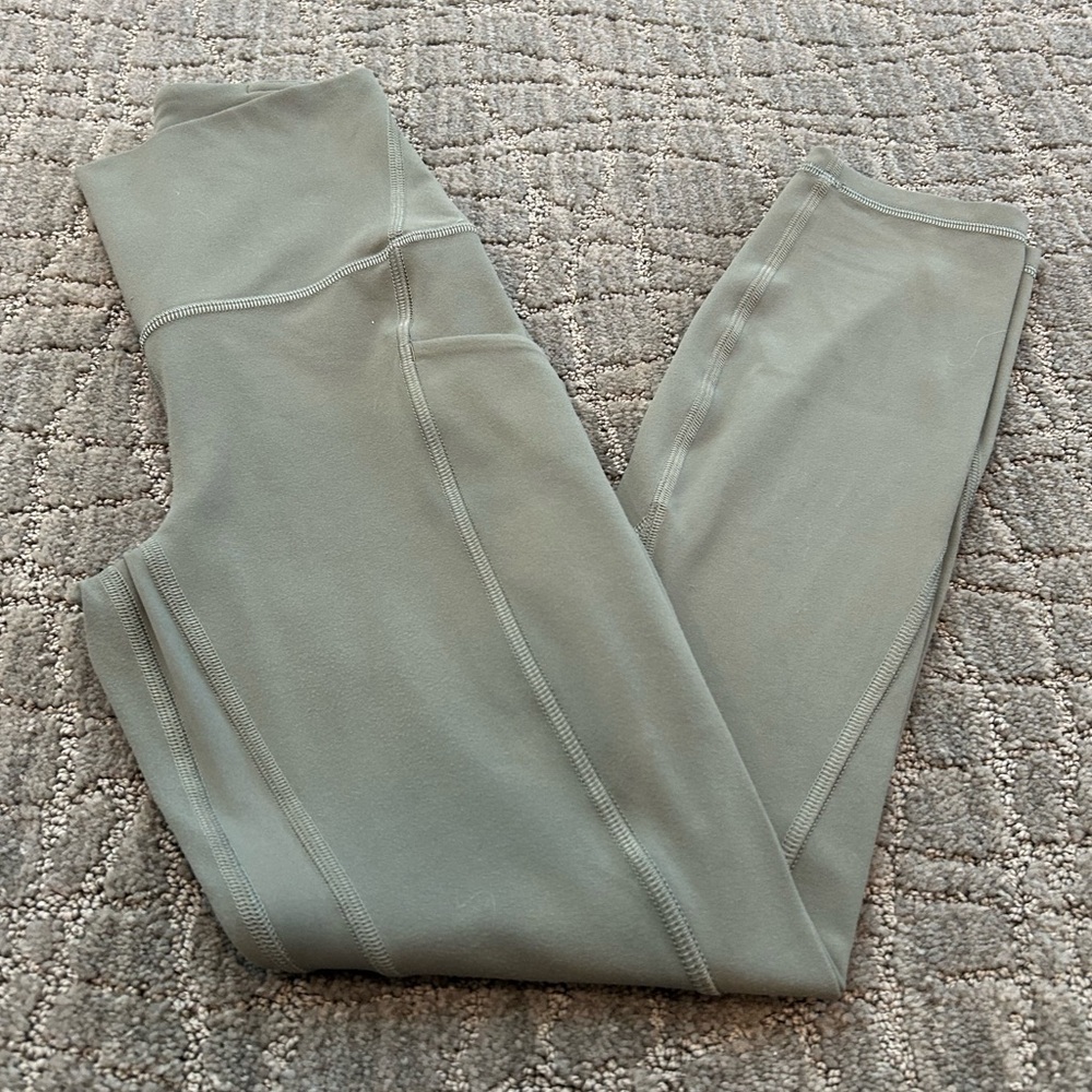 lululemon athletica Gray Align Leggings w/ Pockets